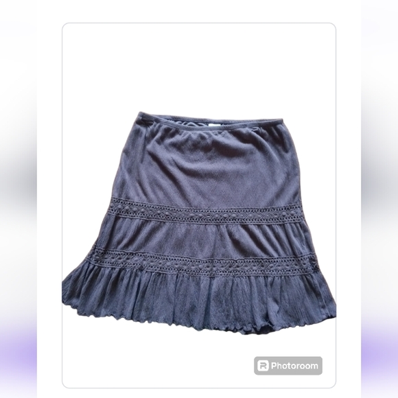 Xhilaration Dresses & Skirts - Xhiliration Chocolate Brown Peasant Skirt